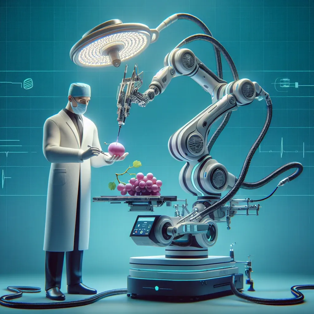 Symani Microsurgery Robotic System Reducing Hand Tremors